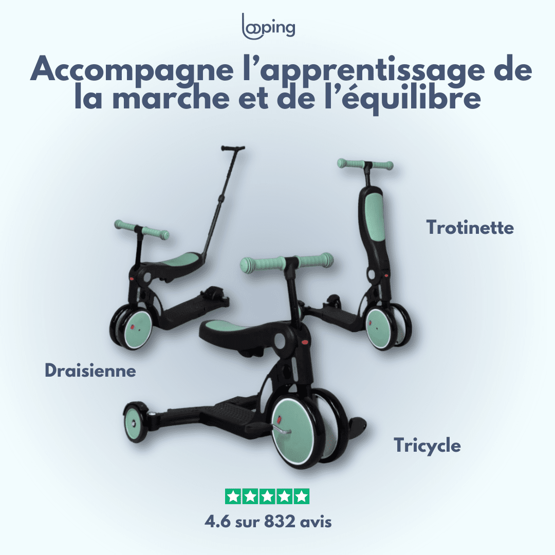 Draisienne Scootizz Draisienne évolutive Looping baby
