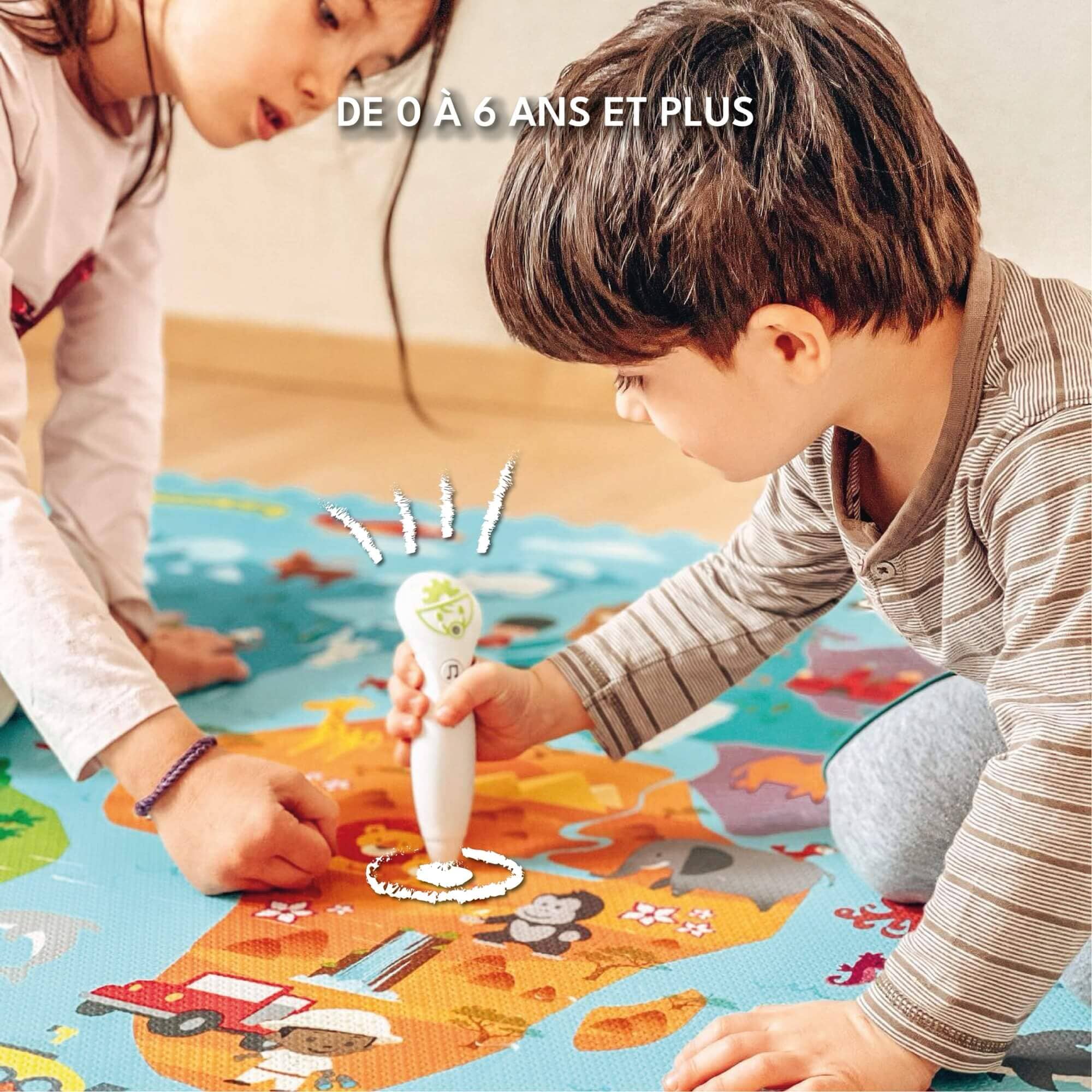 Tapis d’éveil interactif multilingue Magic Mat Play Mats Looping baby