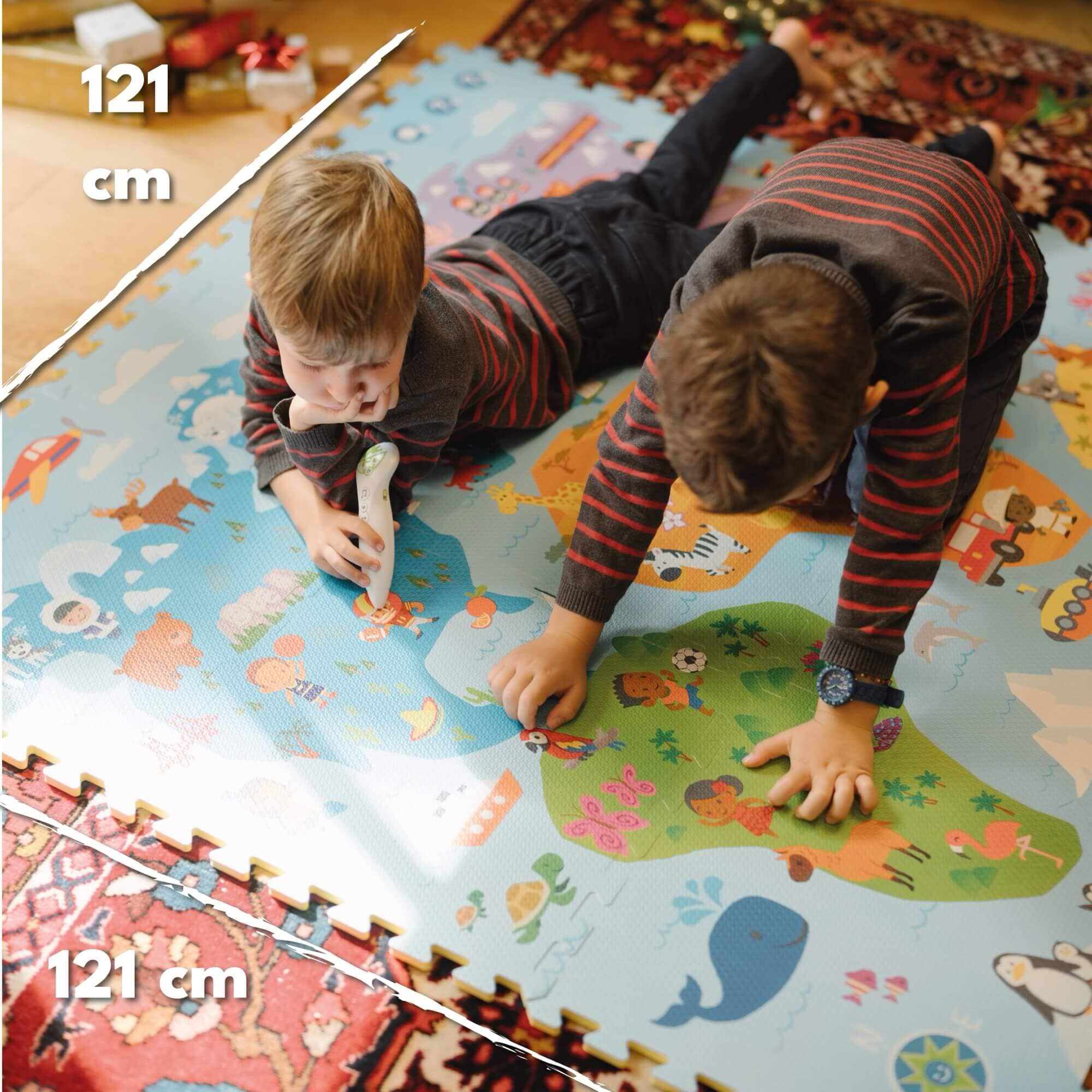 Tapis d’éveil interactif multilingue Magic Mat Play Mats Looping baby