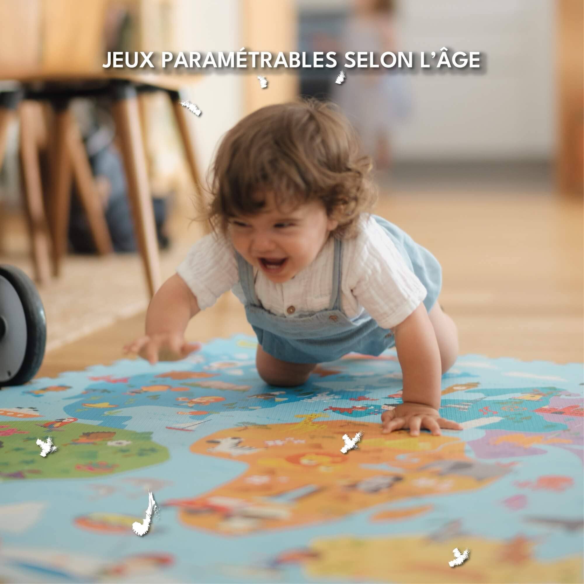 Tapis d’éveil interactif multilingue Magic Mat Play Mats Looping baby
