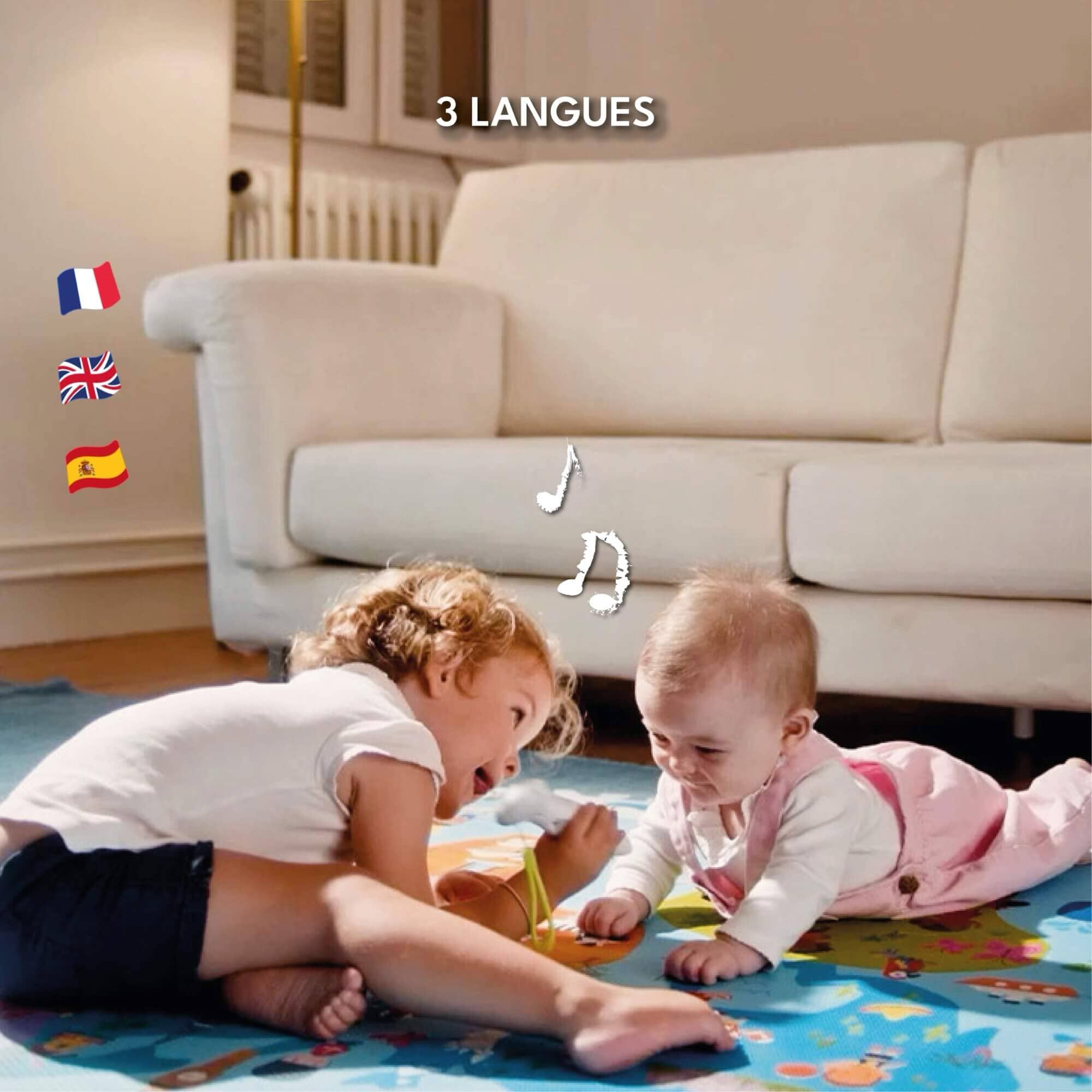 Tapis d’éveil interactif multilingue Magic Mat Play Mats Looping baby
