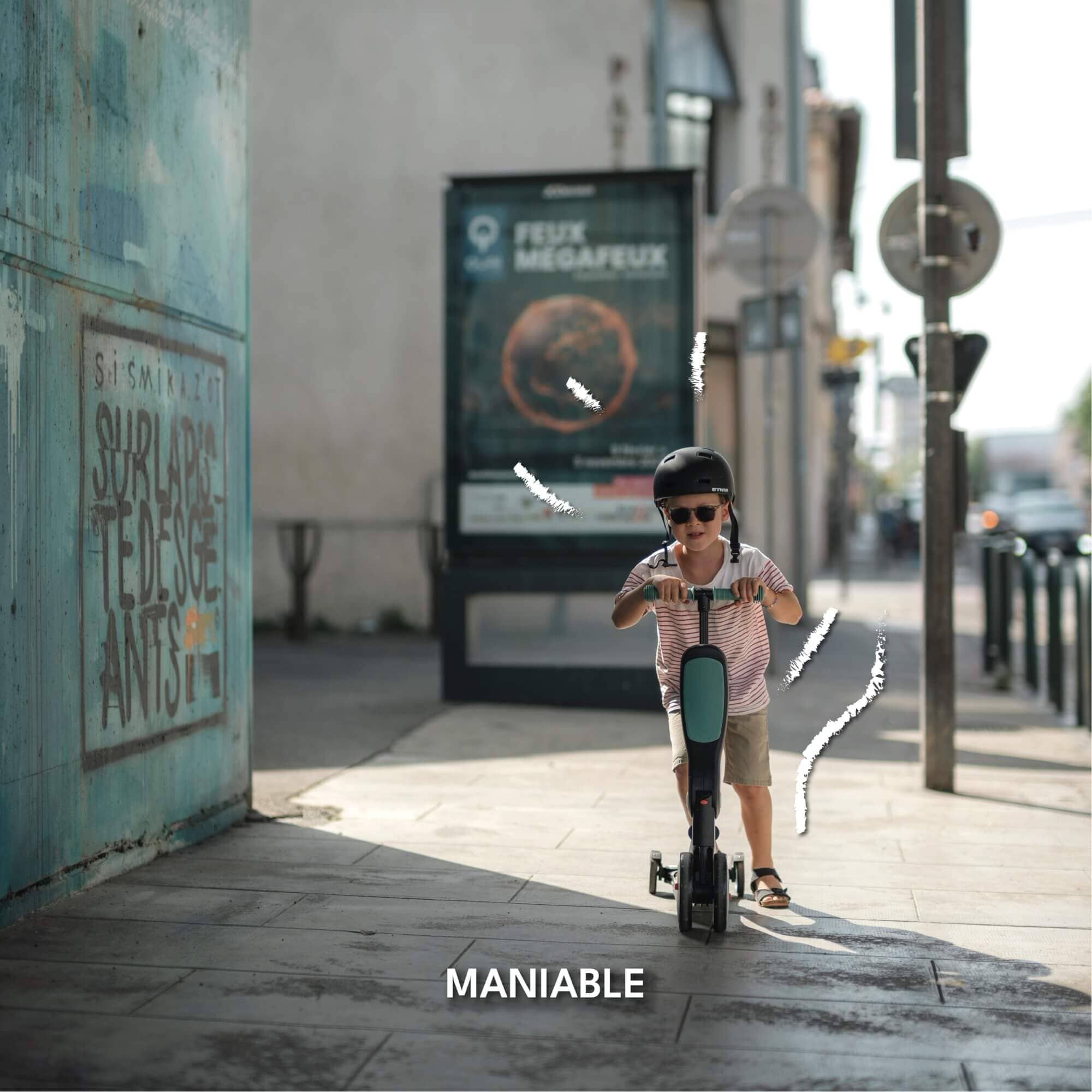 Scootizz maniable Draisienne évolutive 5 en 1 tricycle