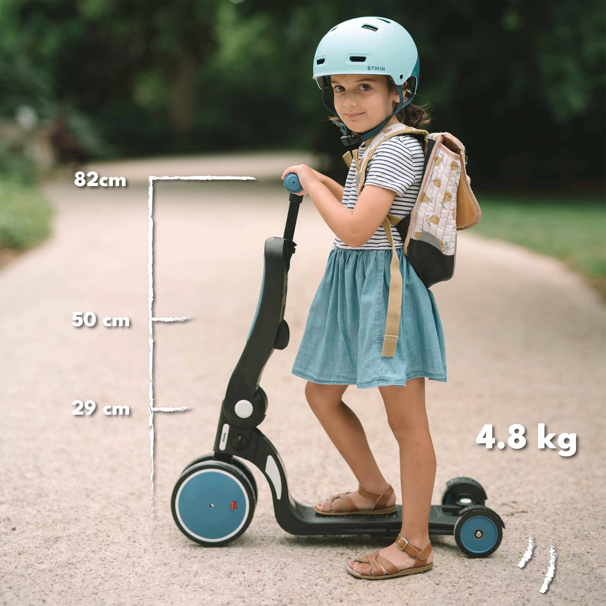 Dimension & poids Scootizz Draisienne évolutive 5 en 1 tricycle