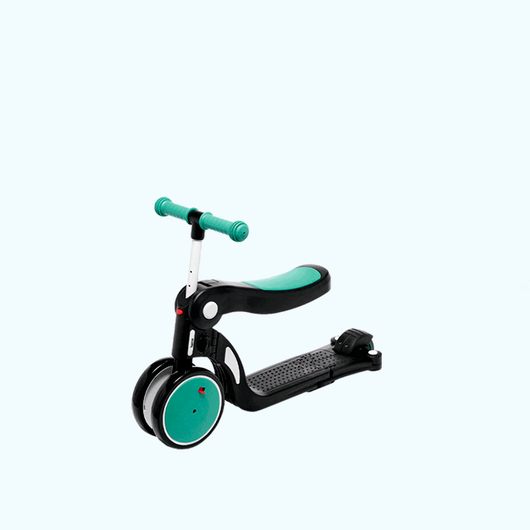 Draisienne évolutive 5 en 1 avec barre de direction Scootizz Draisienne évolutive Looping baby