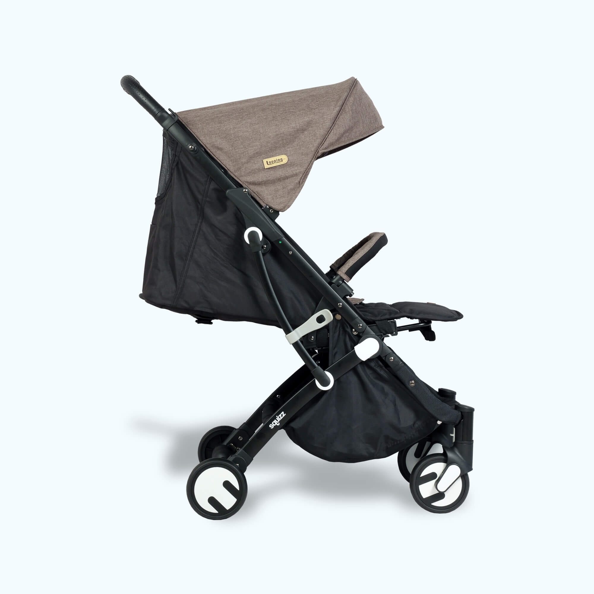 #couleur_expresso Poussette SquizzPoussette compacte Squizz Looping baby