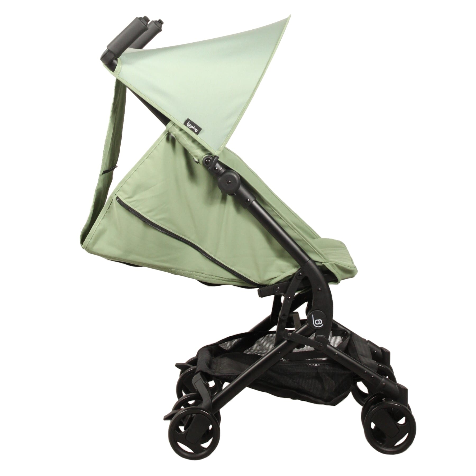 Poussette canne ultra-compacte taille cabine Squizz mini Looping baby #couleur_green