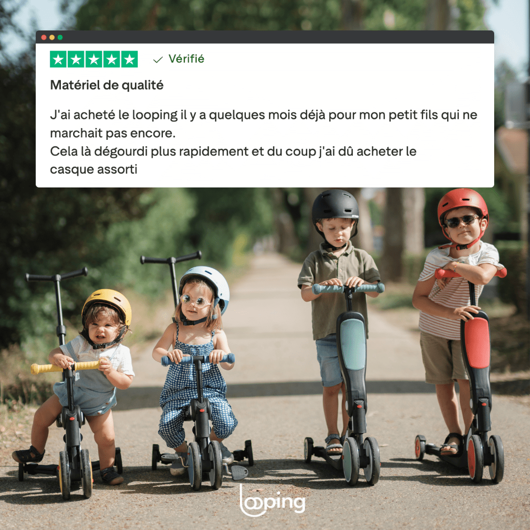 Draisienne Scootizz Draisienne évolutive Looping baby 